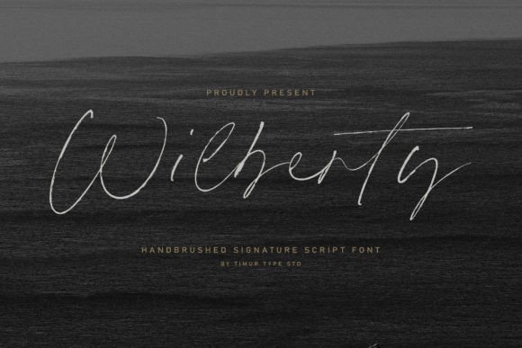 Discover the Elegance of Wilberty Script Font