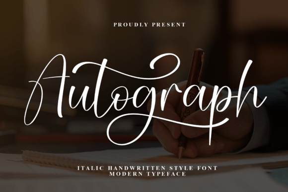 Discover the Timeless Appeal of the Autograph Font