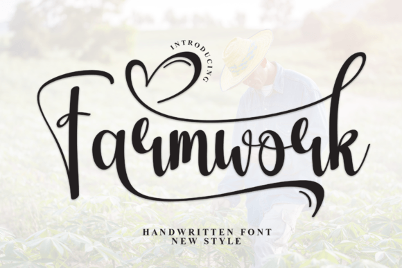 Farmwork: A Sweet and Friendly Handwritten Font for Creative Projects