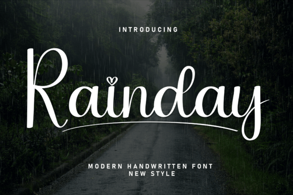 Rainday: A Handwritten Font with Timeless Appeal