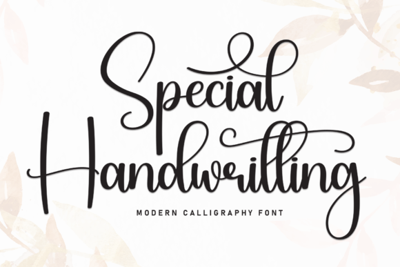 The Sweet, Friendly Charm of Special Handwritting for Creative Projects